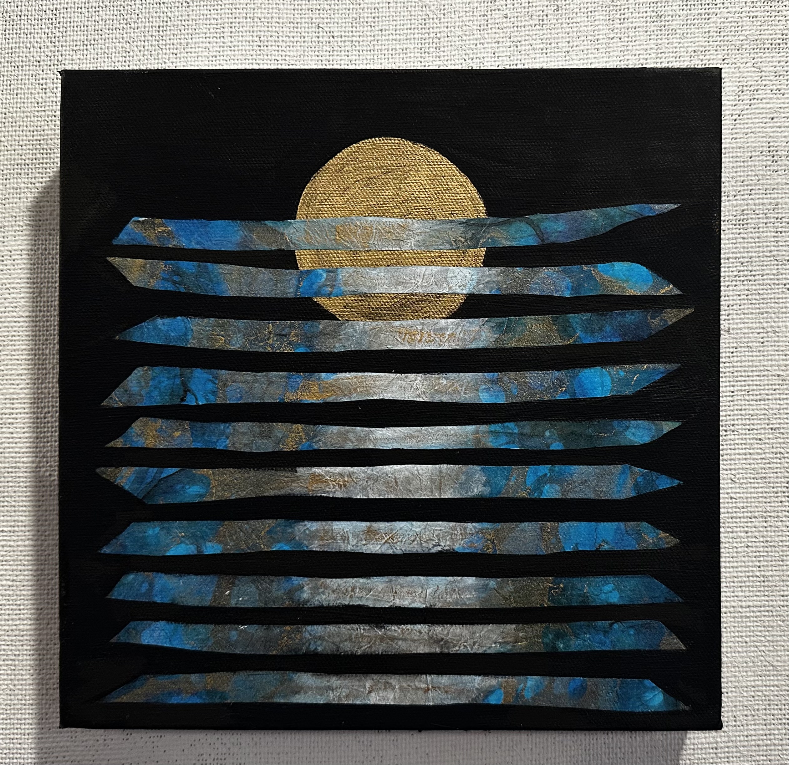 Rising Sun Over Water